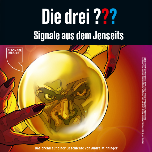  Die drei ??? © 2026 FranckhKosmos Verlags-GmbH & Co. KG, Stuttgart.  Farbige Illustration von Silvia Christoph. Lizen- ziert durch EUROPA, a division of Sony Music  Entertainment Germany GmbH. Re: Baraniak